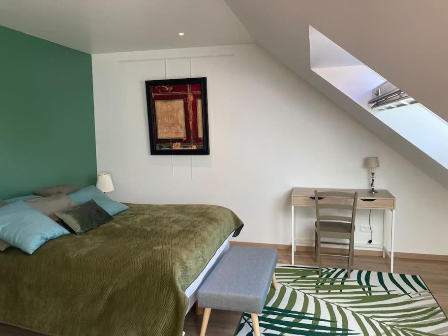 Le Gite Marie-Galante : Belle Maison D'Hotes Avec Acces Piscine En Ete Lanmeur Extérieur photo