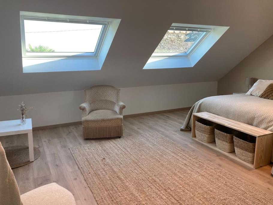 Le Gite Marie-Galante : Belle Maison D'Hotes Avec Acces Piscine En Ete Lanmeur Extérieur photo